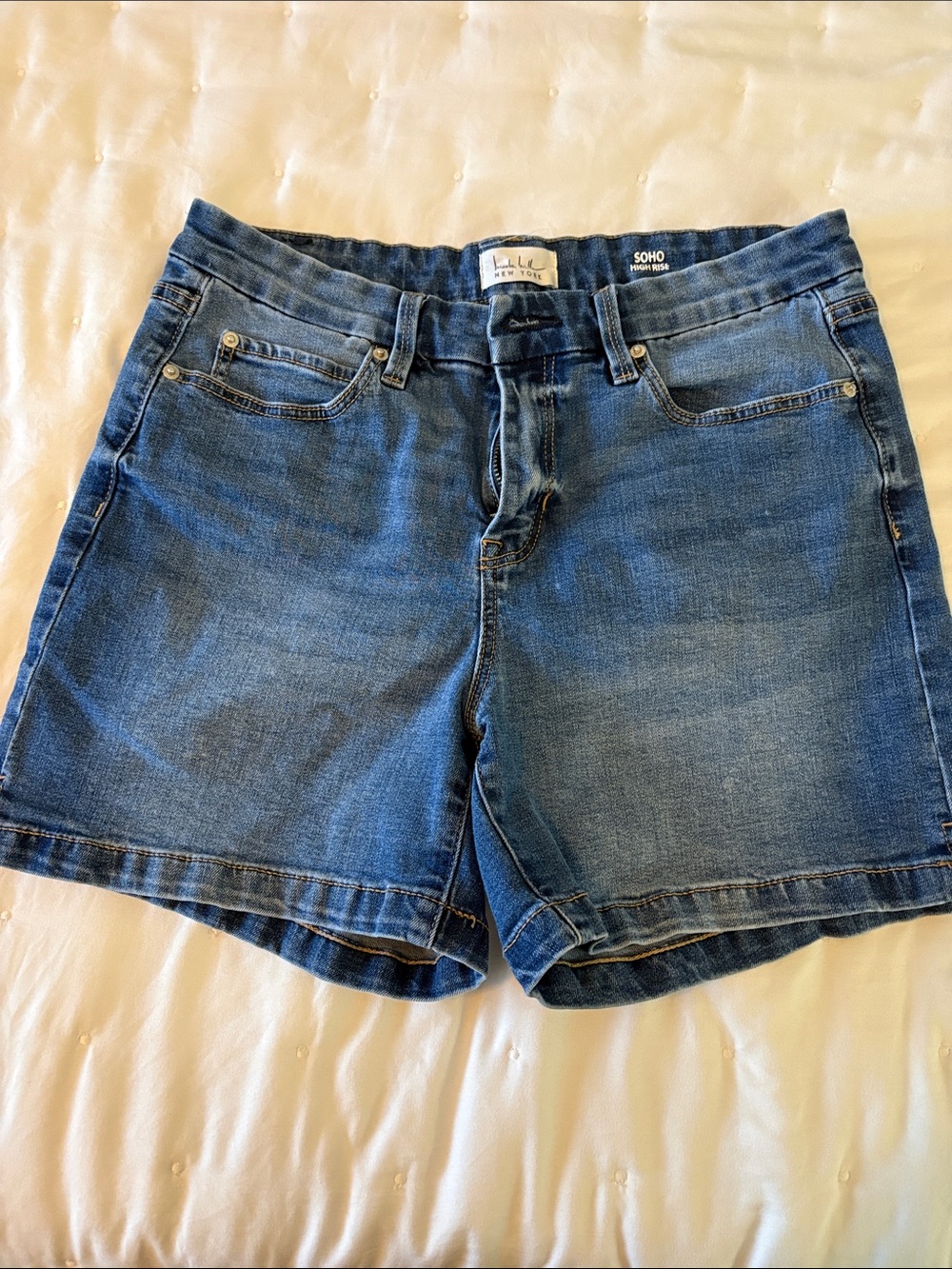 Nicole Miller Classic Blue Denim Shorts
